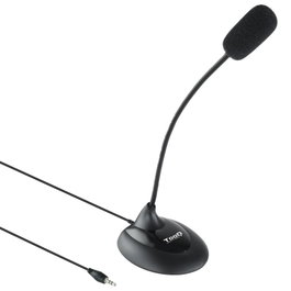 Tooq Micrófono Multimedia TQMM-213 Flexible Negro